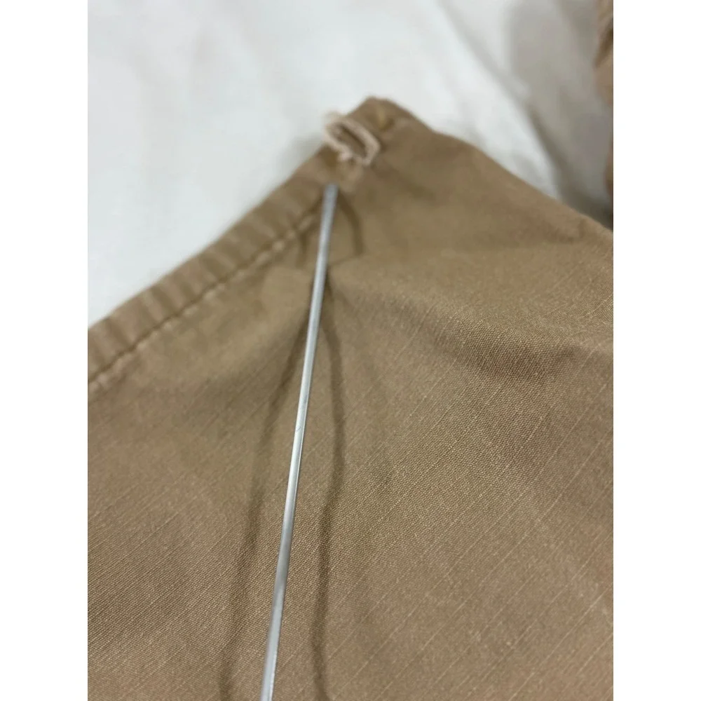 Wrangler Workwear Men's 38x30 Carpenter Cargo Pants Tan Canvas Workwear Utility